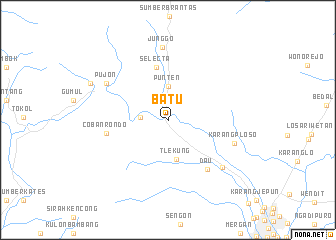map of Batu