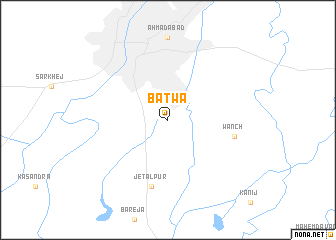map of Bātwa