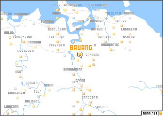 map of Bauang