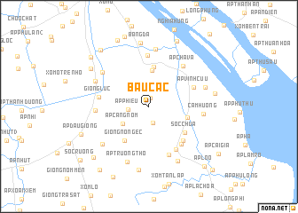 map of Bầu Các