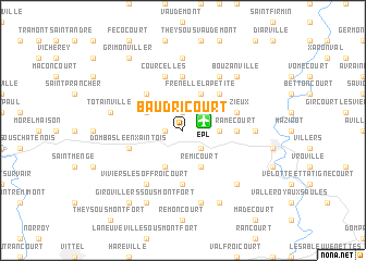 map of Baudricourt