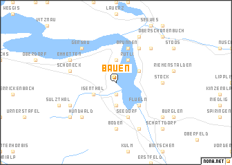 map of Bauen