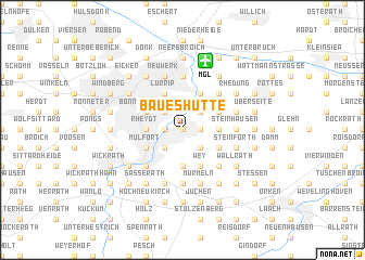 map of Baueshütte