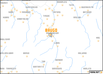 map of Baugo