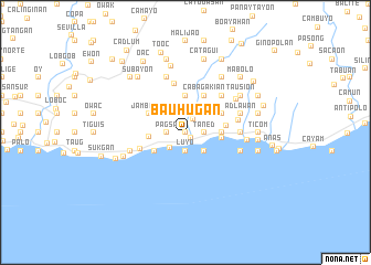 map of Bauhugan