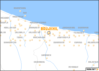 map of Bā Ūjkhīl