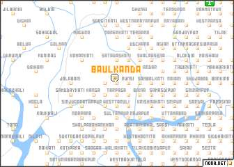 map of Bāulkānda