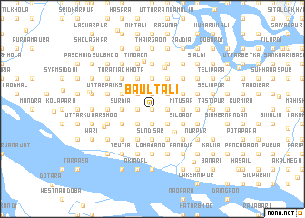 map of Baultali