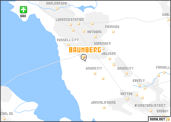 map of Baumberg