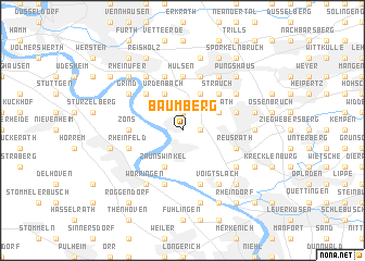 map of Baumberg