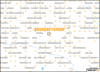 map of Baumgartenhof