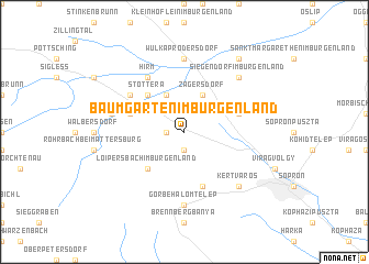 map of Baumgarten im Burgenland