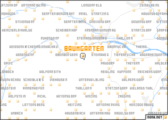 map of Baumgarten