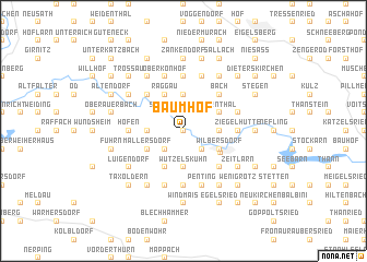 map of Baumhof