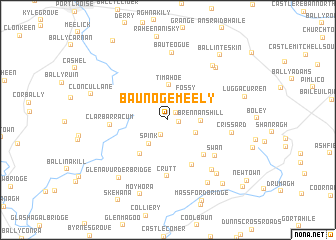 map of Baunogemeely