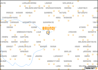 map of Baunoi