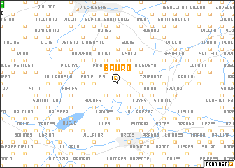 map of Baúro