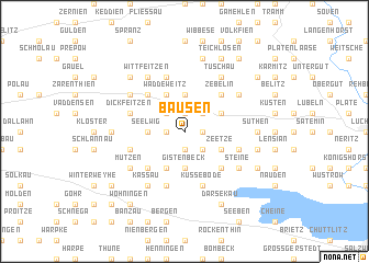 map of Bausen