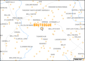 map of Bauteogue