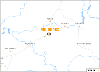 map of Bavamoka