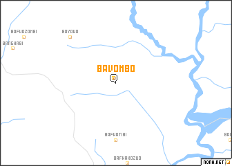map of Bavombo