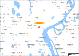 map of Bawaing
