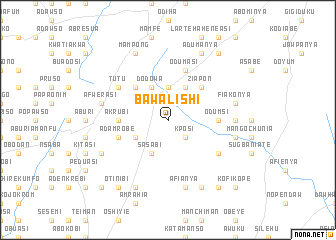 map of Bawalishi