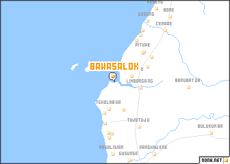 map of Bawasalok