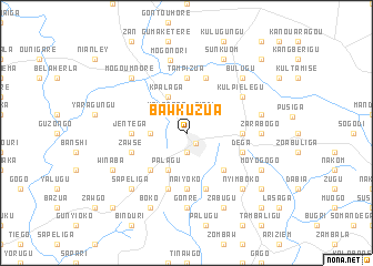 map of Bawkuzua