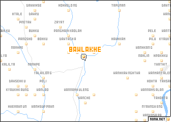 map of Bawlakhe