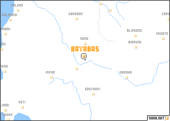 map of Bayabas