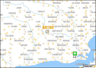 map of Bayan