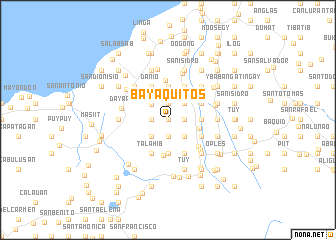 map of Bayaquitos