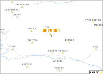 map of Bayaran