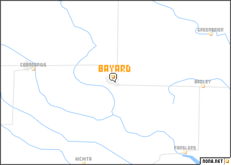 map of Bayard