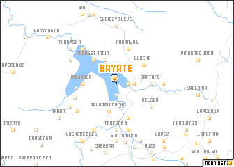 map of Bayate