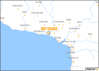 map of Bayawan