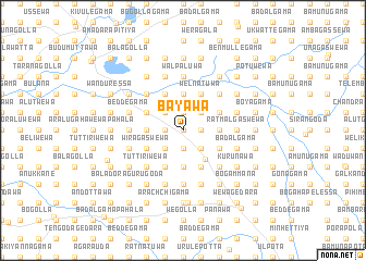 map of Bayawa