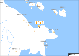 map of Baya