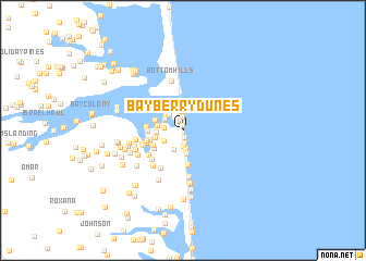 map of Bayberry Dunes