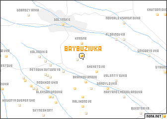 map of Baybuzivka