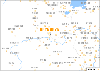 map of Bayebaye