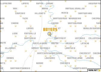map of Bayers
