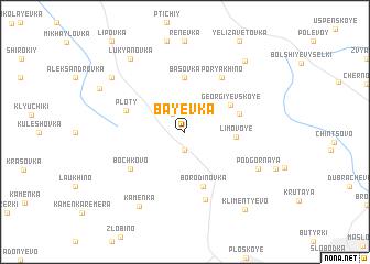 map of Bayëvka