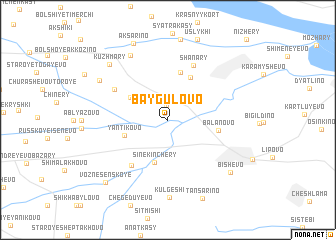 map of Baygulovo