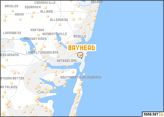 map of Bay Head