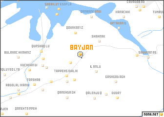 map of Bāyjān