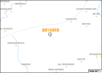 map of Baykara