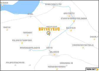 map of Baykeyevo