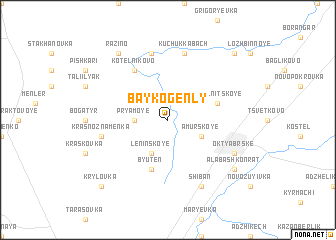 map of Bay-Kogenly